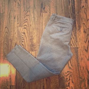 Cropped pants - gray - size 8